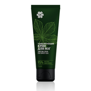 Siberian Vellness. Tonizirajuća krema za noge, 75 ml