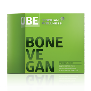 3D Bone Vegan Cube (Izdržljivost i snaga), 30 kesica