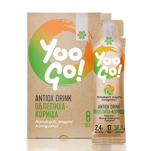 Ioo Go! Napitak Antiok Drink Zlolesina-cimet, 8 kom. po 10 g