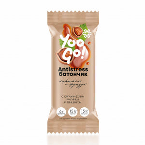 Ioo Go! Antistres-štanglica (karamela i lešnik), 25 g