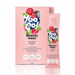 Ioo Go! Beauti Drink Mik sa ukusom šumskog voća, prašak za pripremu napitka, 8 porcija po 10 g